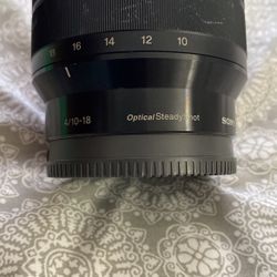 Sony 10-18 mm 4/10-18. 