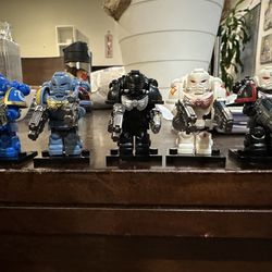 Space Marines Warhammer Lego Compatible Set Of 10