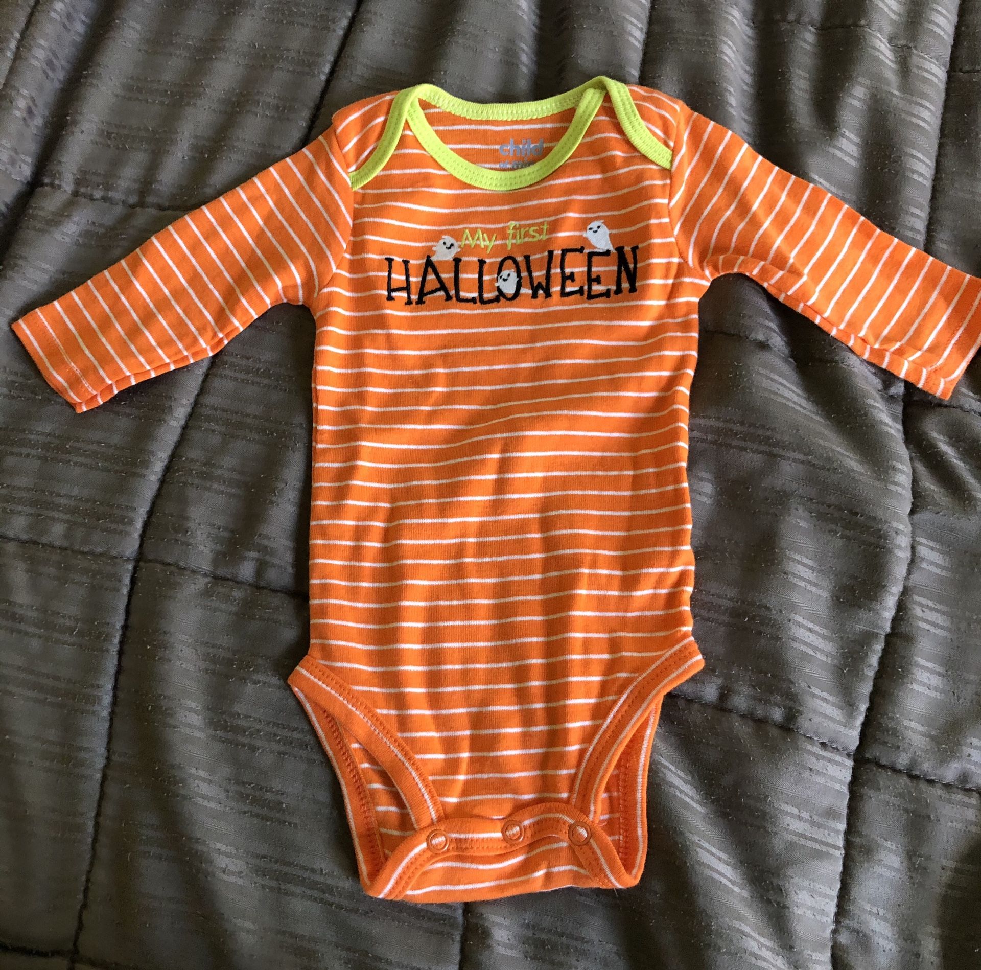 New My First Halloween onesie 0-3 months