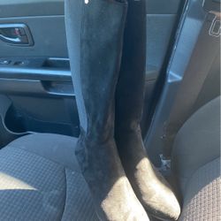 ROCCOBAROCCO BLACK WOMENS BOOTS