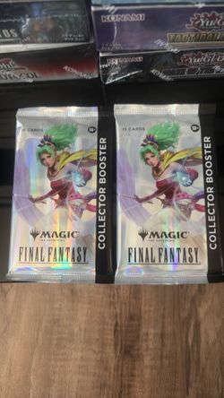 Magic the gathering- Final fantasy collector booster packs