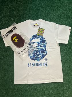 blue bape tee