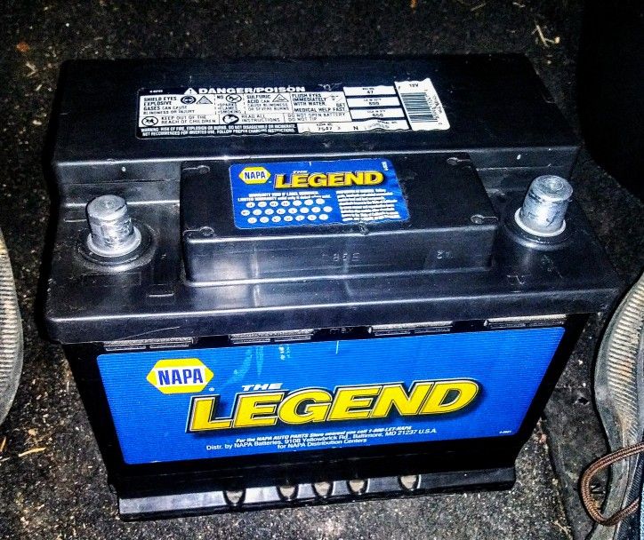 NAPA LEGEND PROFESSIONAL BATTERY Part#
7547