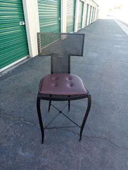 METAL HIGH  CHAIR
