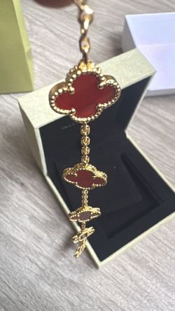 Red vancleef bracelet