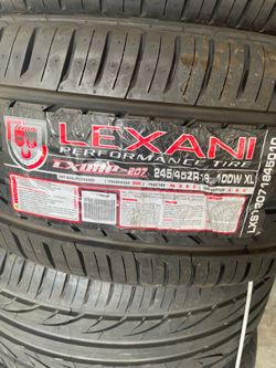 4 Lexani tires ( 245/45/18 )
