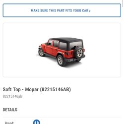 Soft Top - Mopar 