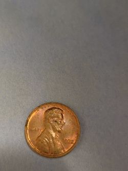1972 Mint Error, Broad Struck Double Die Penny