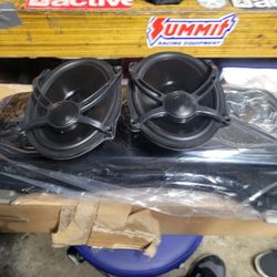 Black Saddlebags Lids / Speakers