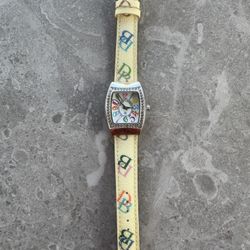 Vintage Dooney & Bourke Silver 33mm Watch