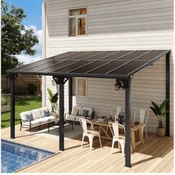 New In Boxes!!14x10 Wall Mounted Gazebo