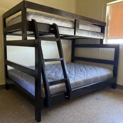 Twin Bunk Bed With Mattresses