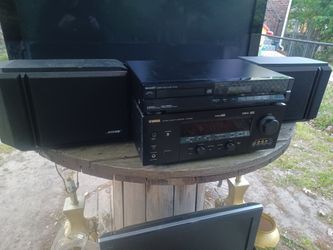 YAMAHA, SONY, SHARP,  KENWOOD SYSTEM WITH BOSE 201s AND DAYTON SPEAKERS $800 FINAL PRICE READ DESCRIPTION AND SEE ALL PICTURES