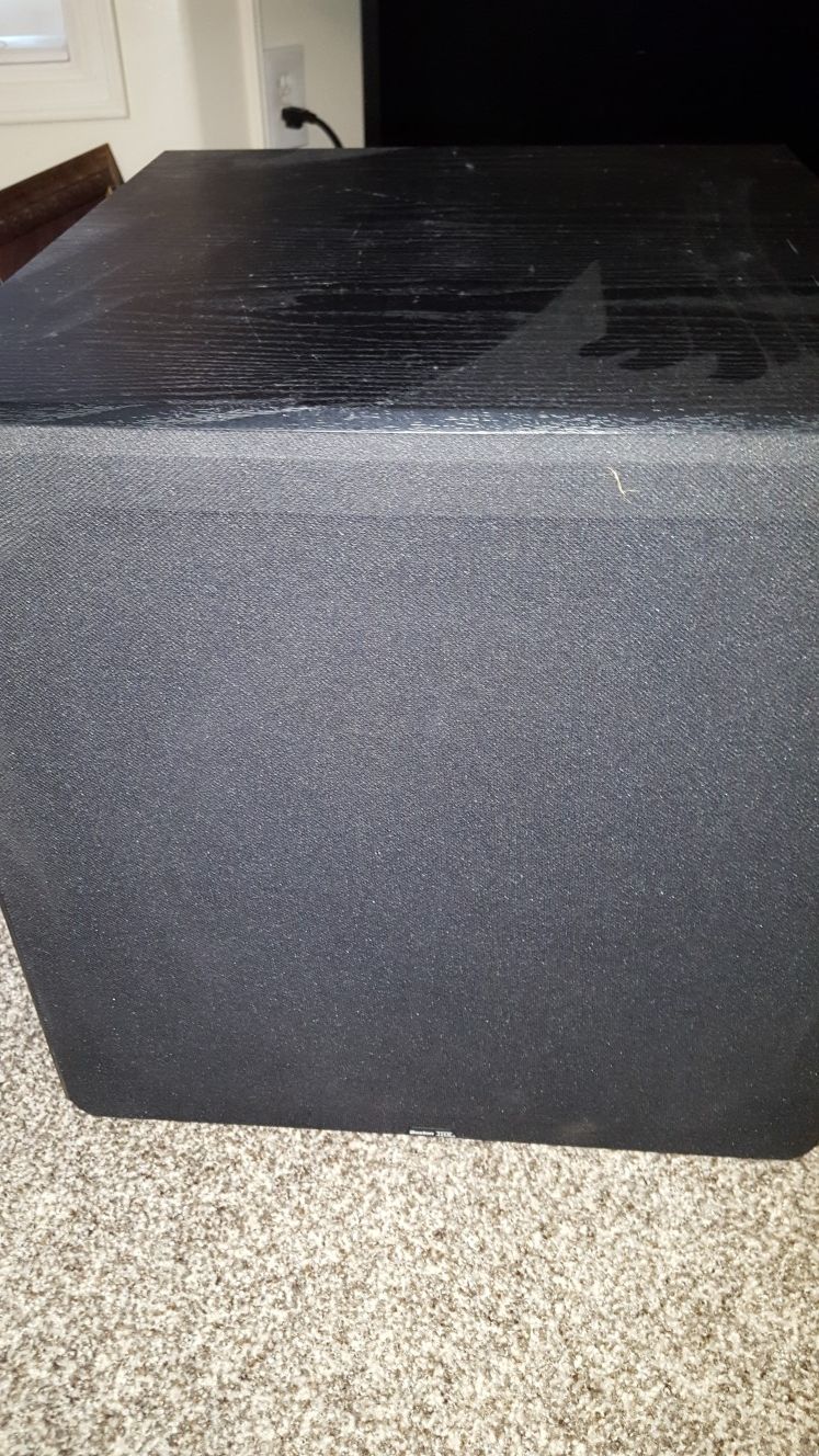 BOSTON ACOUSTICS THX 595X *MINT* PASSIVE SUBWOOFER