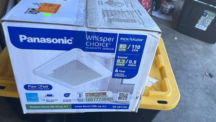 Panasonic WhisperChoice Humidity Sensor Bath Fan