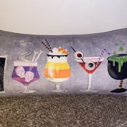 Halloween Cocktail Couch Pillow new