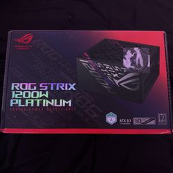 ASUS ROG Strix 1200 Watt 80 Plus Platinum ATX Fully Modular Power Supply - ATX 3.1