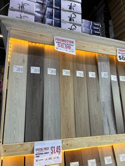 Waterproof Vinyl and Laminate Flooring (6mm, 6.5mm)‼️🔥