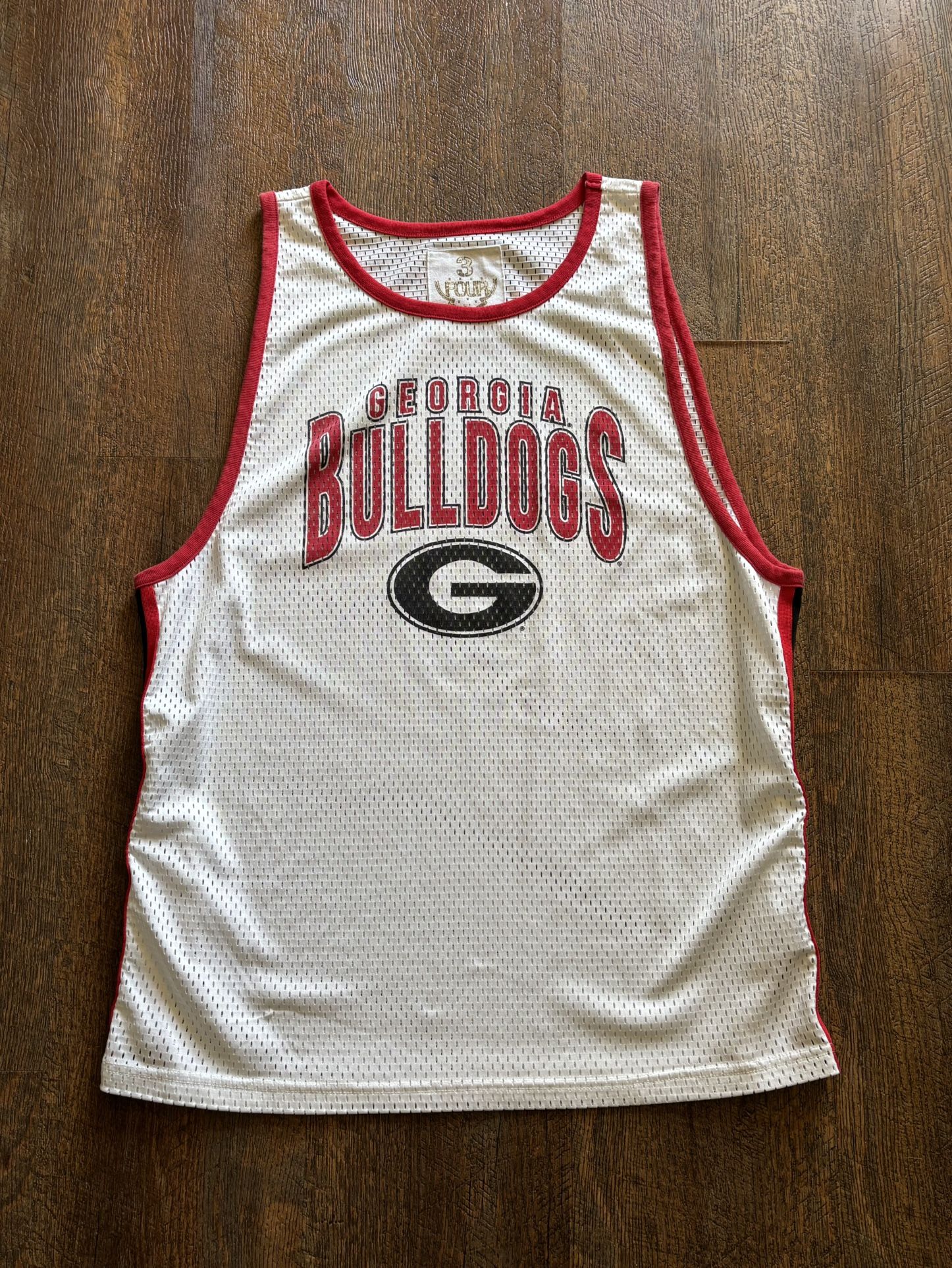 Womens Georgia Bulldogs Jersey Tank Top