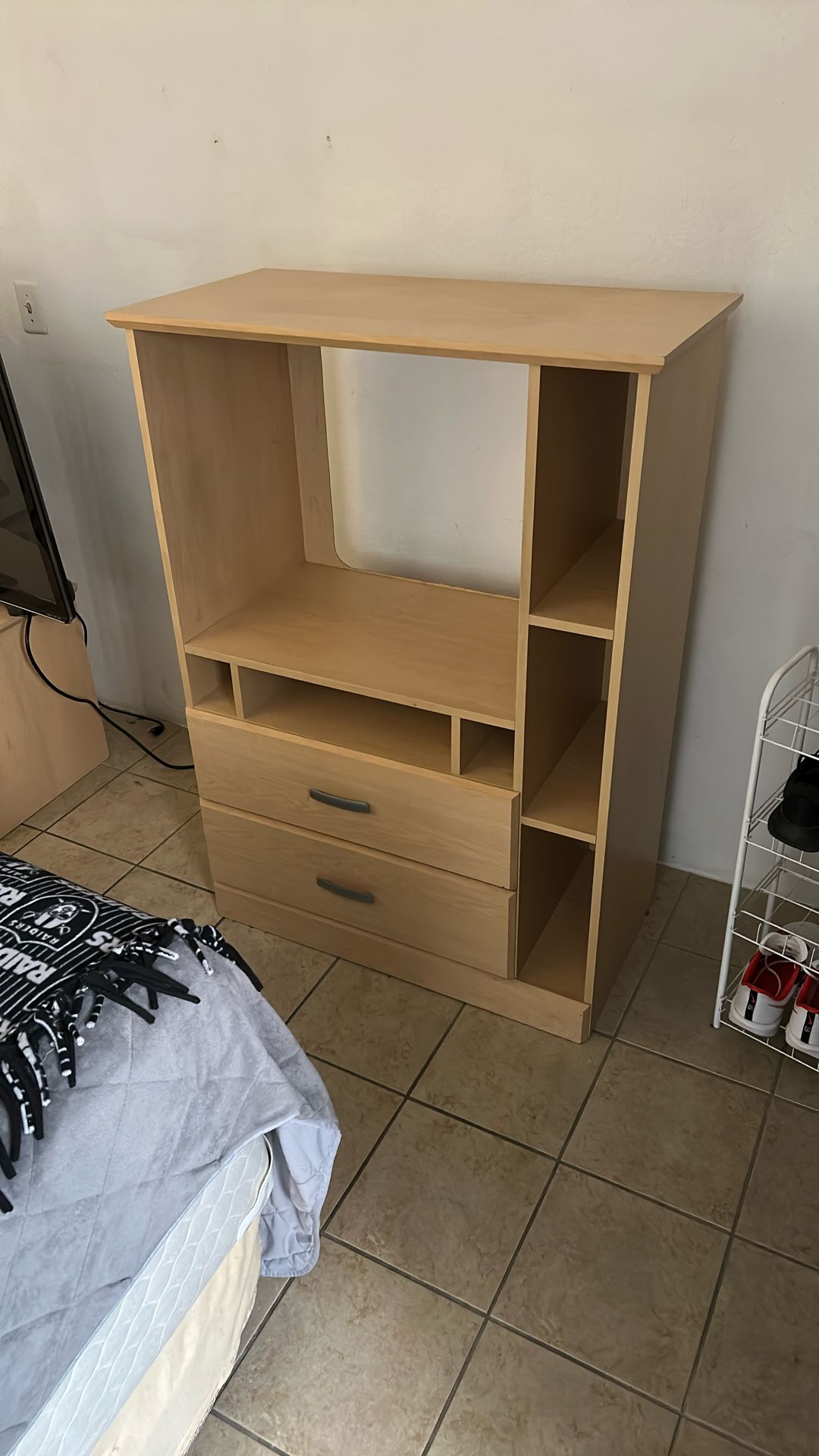 Tv Stand And Bookshelf Combo
