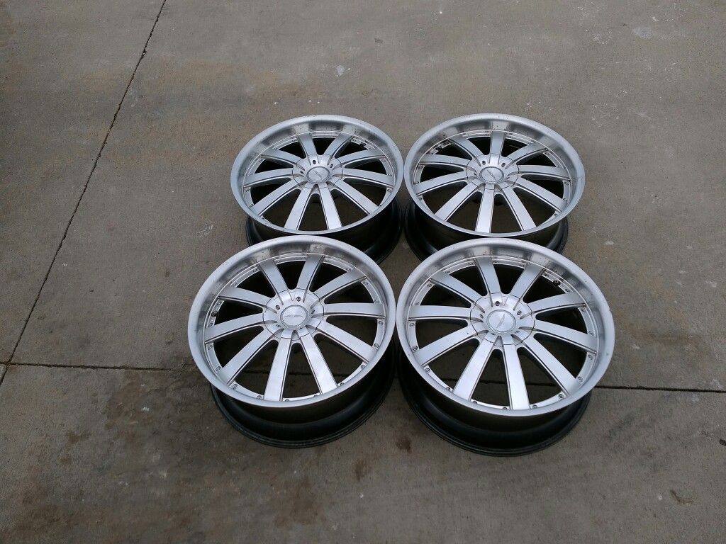 20" 5x108 wheels rims +TPMS Volvo Land Range Rover Jaguar Ford