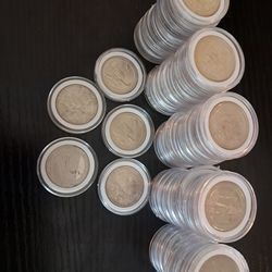 55- "S" Mint Mark quarters