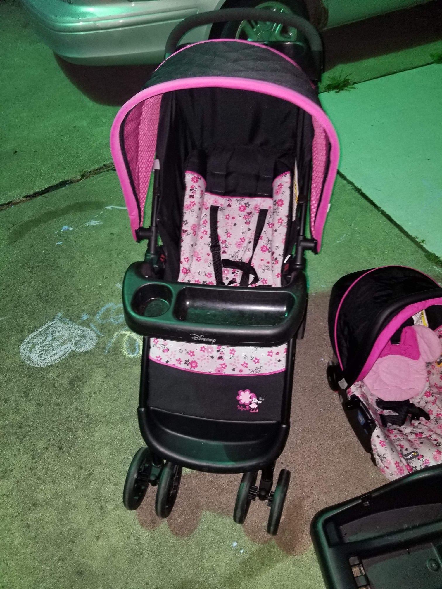Baby car seat combo