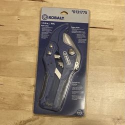 New 1-1/4 PVC Pipe Cutter - Kobalt Brand Model #0131775