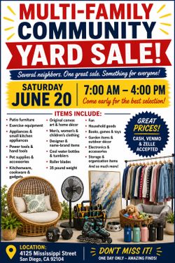 Multi-Family Yard Sale