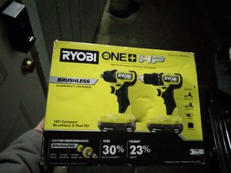 Ryobi Drill Set Impact 