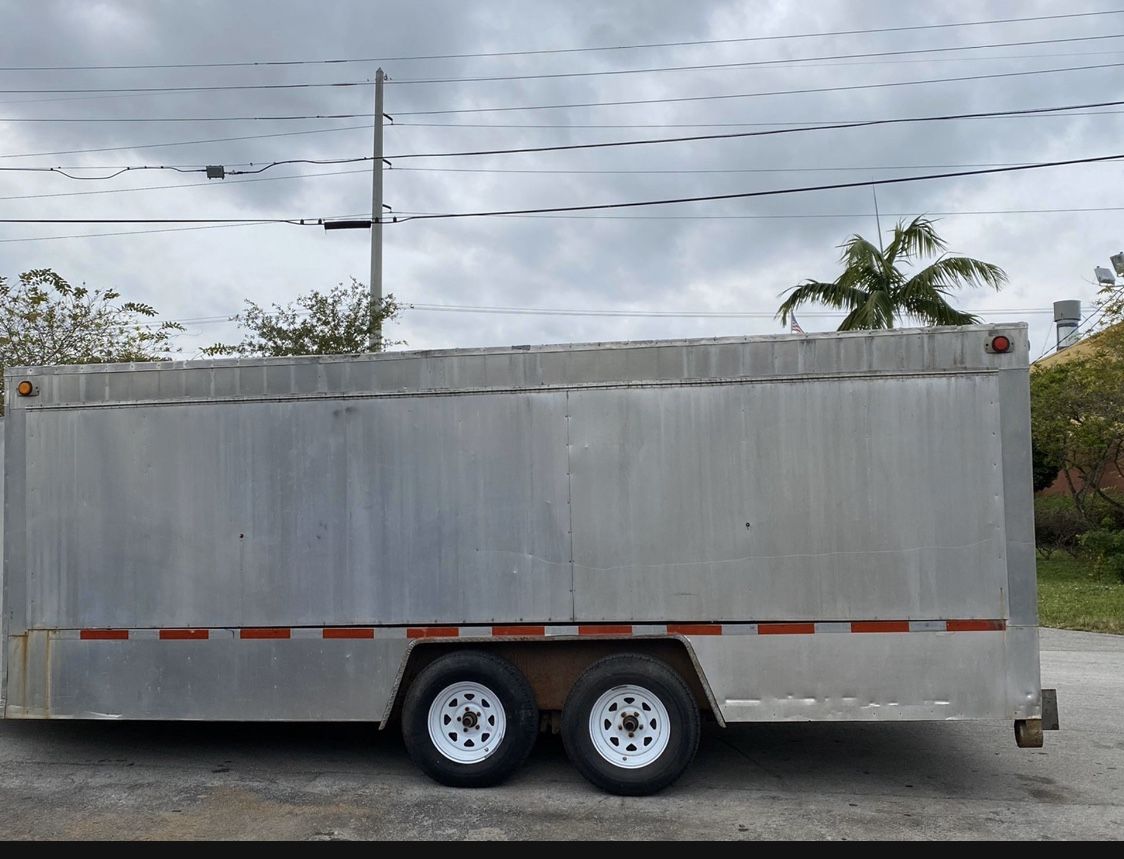 7 X 16 Custom Food Trailer No Equipment