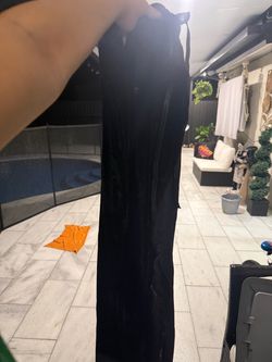 Black Halloween Cape Costume