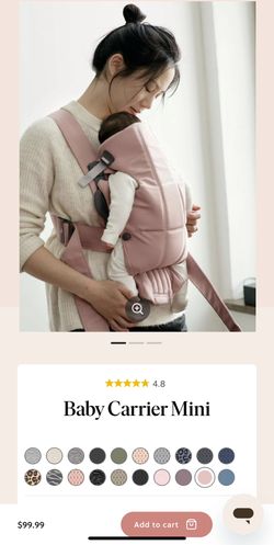 BabyBjoern Baby carrier mini