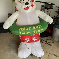 Polar Bear Swim Team Blow Up 