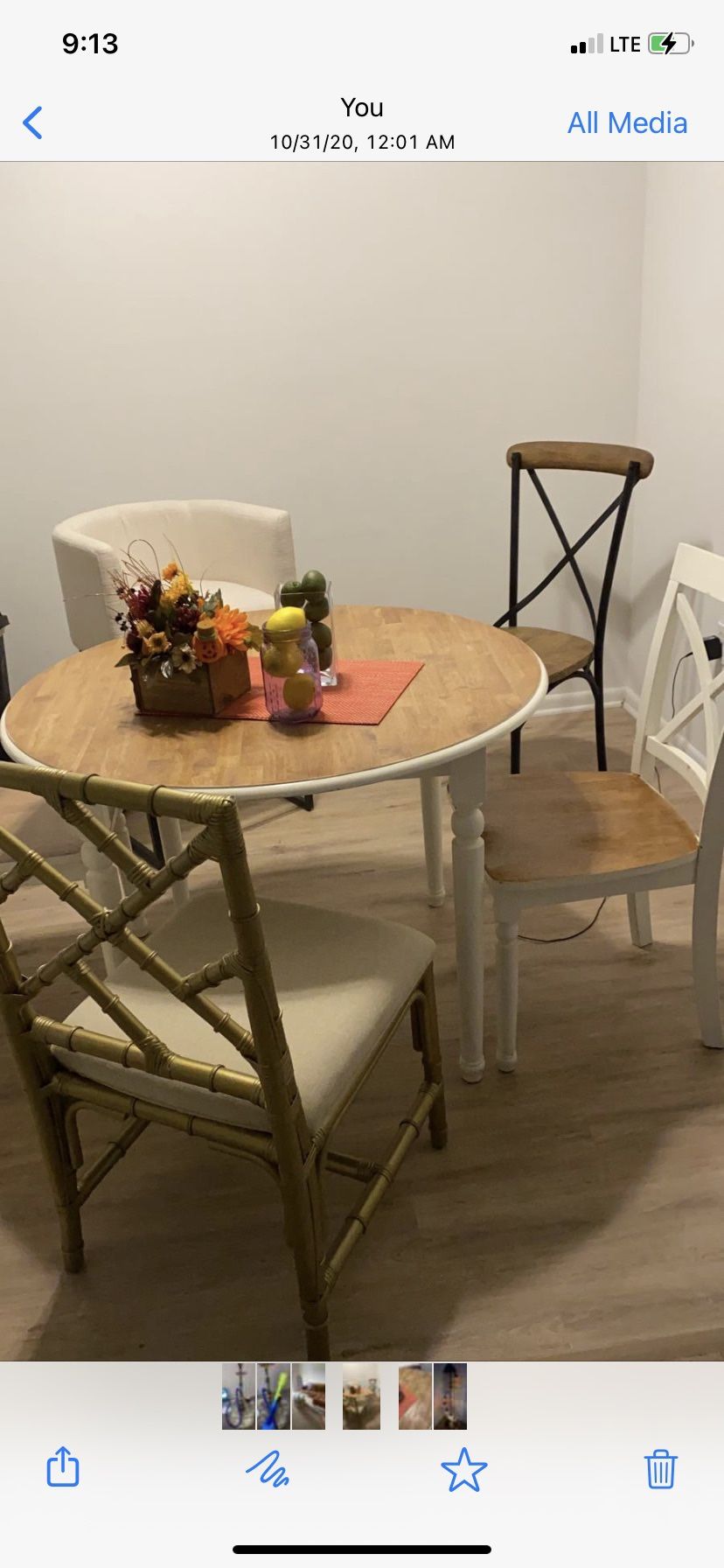 Small Table And Chair Set