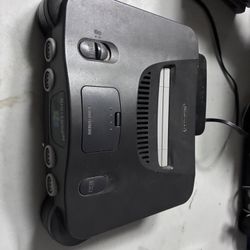 Nintendo 64 With 2 Controllers 