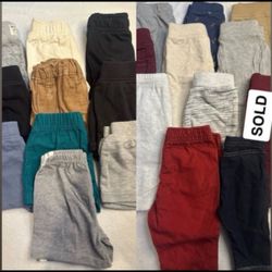 Baby boy 0-3 month short and pant bottoms bundle lot