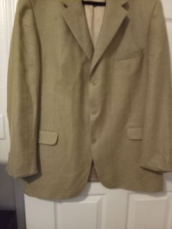 Men's Tan Blazer Sport Coat