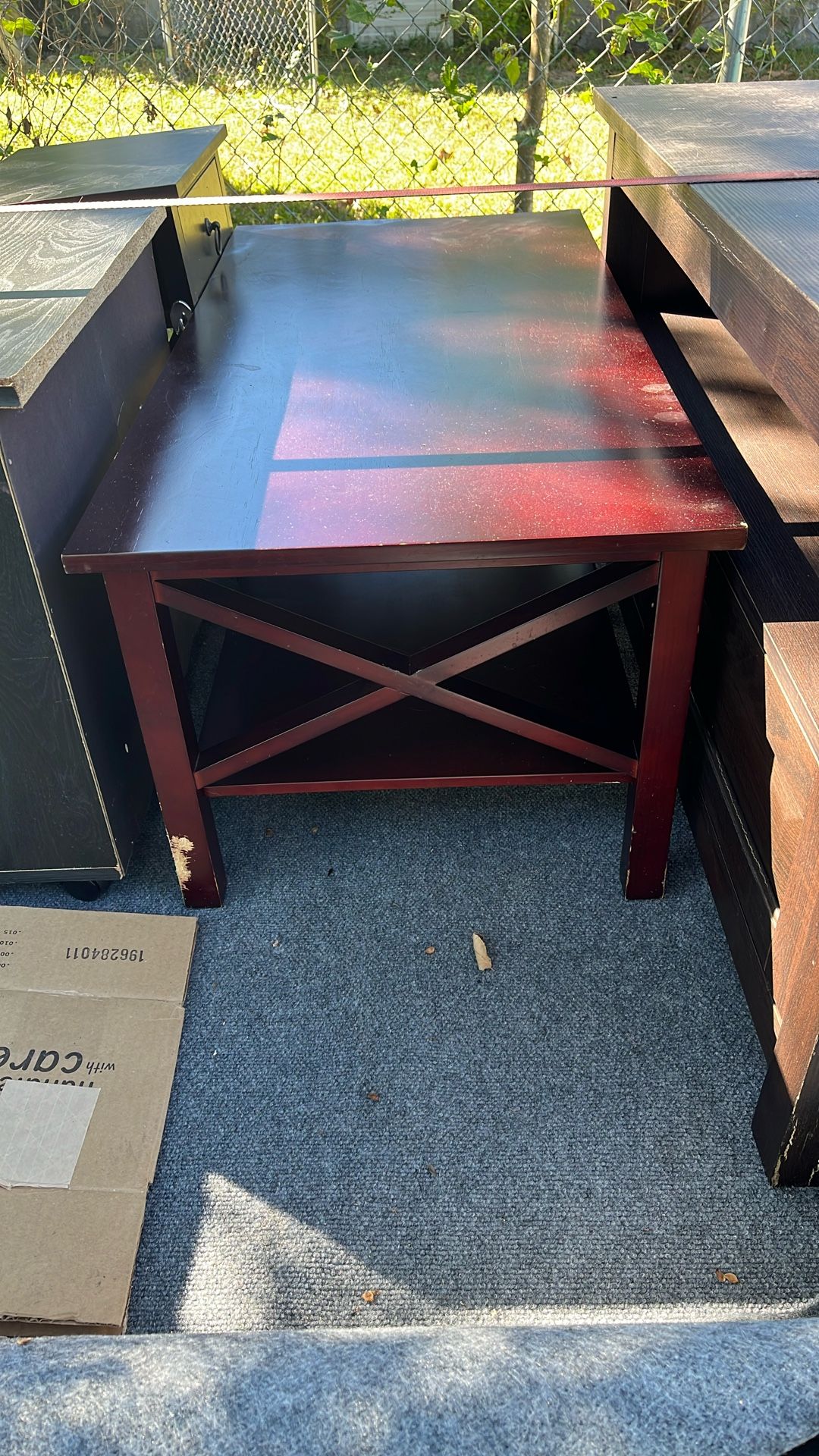 Coffee Table And End Tables