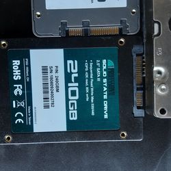 5 computer hard drives for parts