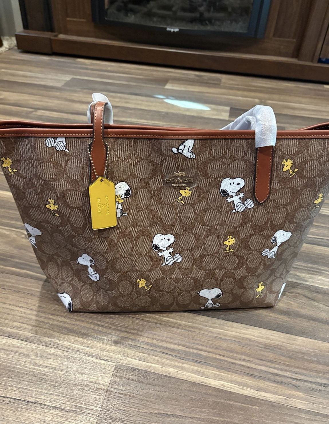Coach Snoopy Tote 
