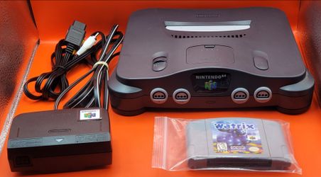 Nintendo 64 Bundle, Model# NUS-001 Console w/2 Controllers & 1 Game [Tested & Working]