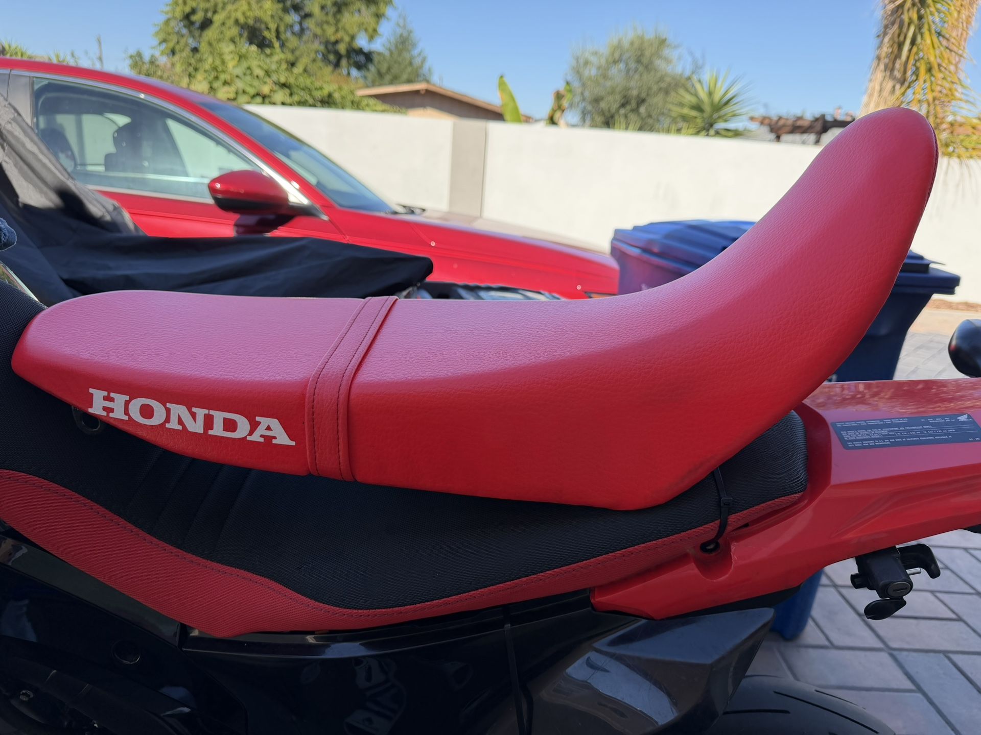 ‘23 Honda CRF300l Rally OEM Factory Seat (Red)