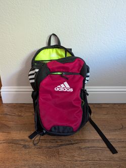 Adidas  stadium 3 soccer bag (red)