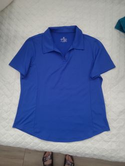 2 for $20 -JACK SMITH Women's Short Sleeve Sports Moisture-Wicking Polo Tops