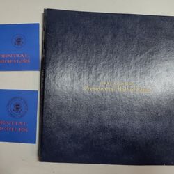1969 Franklin Mint Presidential Hall of Fame Coin Set w/ booklets