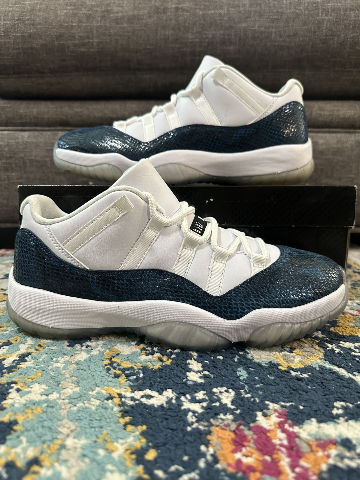 Nike Air Jordan 11 Retro Low “Navy Snakeskin” 2019
