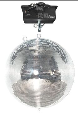 Eliminator American DJ EM30 30" Disco Mirror Ball+Motor For Dance Floor/Club/Bar the truss and lights not included