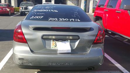 Pontiac 2007 v6 3.5 buen estado titulo limpio. (REMOVED). Smog chec en mano.