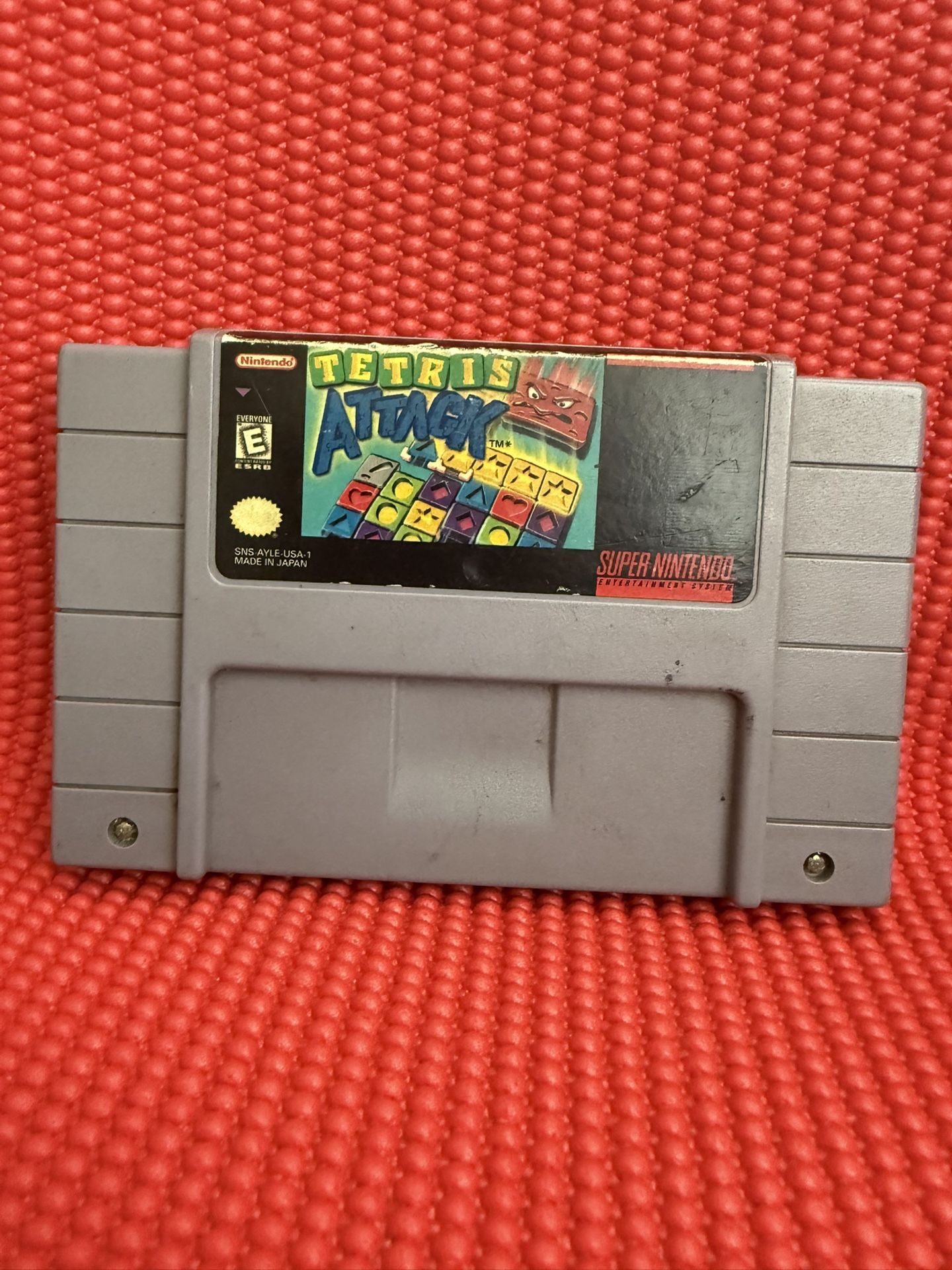 Tetris Attack Super Nintendo